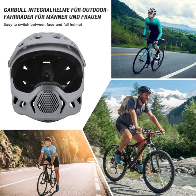 Detalle 1 de MEETHOO MTB Full Face Helm 59–61 cm