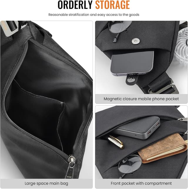 Thumbnail 3 de WANDER PLUS Anti Theft Crossbody Bag 1L