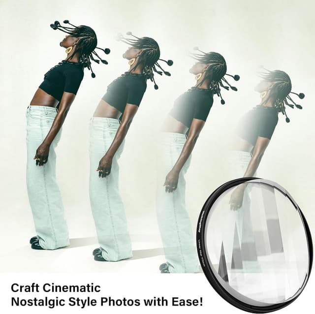 Detalle 1 de Walking Way Linearer Prismenfilter 77 mm