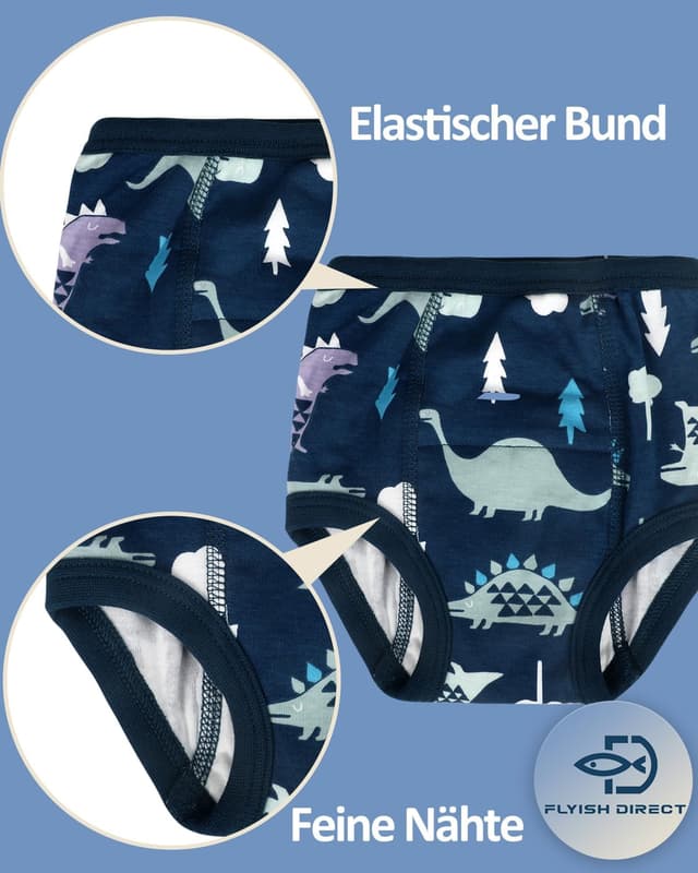 Detalle de FLYISH DIRECT Töpfchen Trainingshose 5T – Kinder-Unterwäsche zum Töpfchentraining