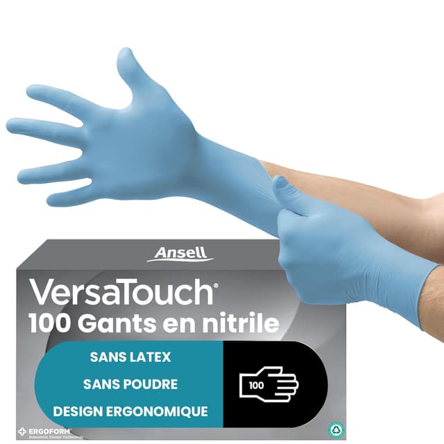 Thumbnail 6 de Ansell Microflex 93-732 gants nitrile Taille L, boîte 100