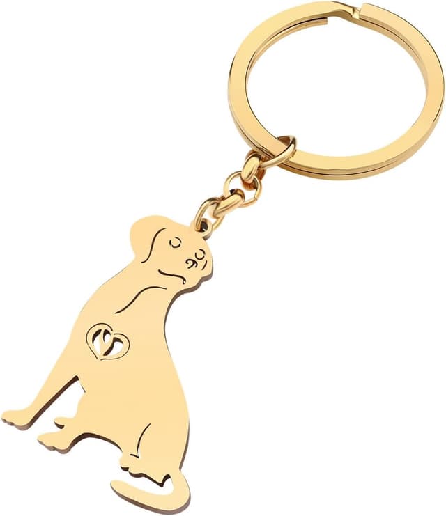Detalle 2 de LONYOO Dog Keychain Stainless Steel