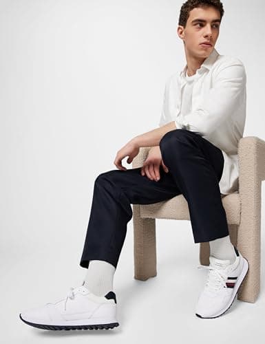 Detalle 2 de Tommy Hilfiger Runner Sneaker Hombre New Eva Stripes Low Top 46