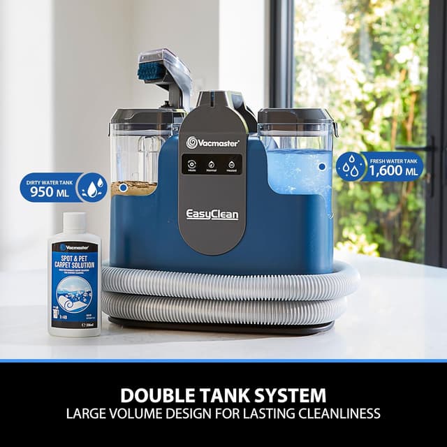 Detalle de Vacmaster SCC1201H 500W Nass- und Warmwäscher für Teppiche & Polster