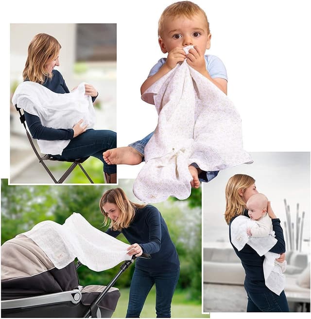 Thumbnail 4 de Sophie la Girafe langes lavables 70 x 70 cm