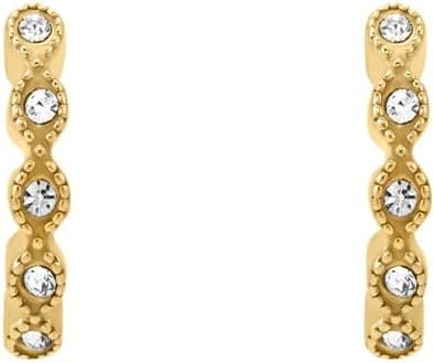 Thumbnail 6 de Fossil boucles d'oreilles dorĂ©es đ