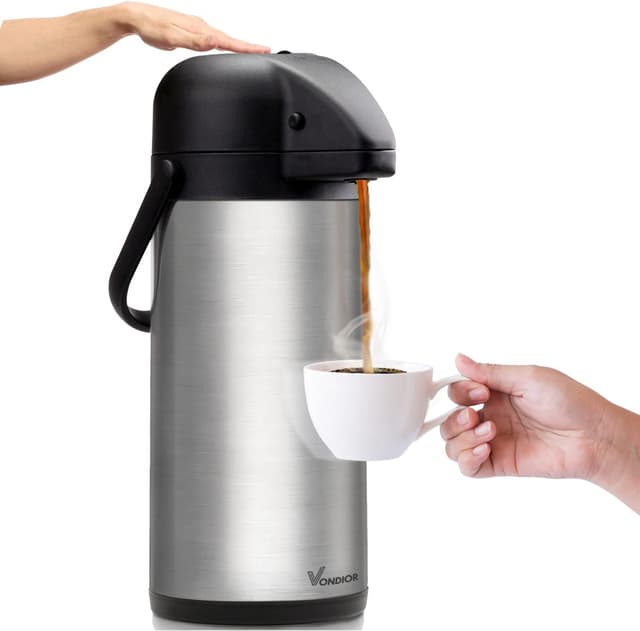 Detalle de 102oz/3L Airpot Coffee Dispenser Thermal Carafe