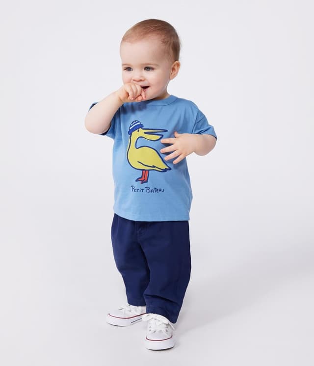 Thumbnail 2 de Petit Bateau Baby-Jungen Kurzärmliges T-Shirt