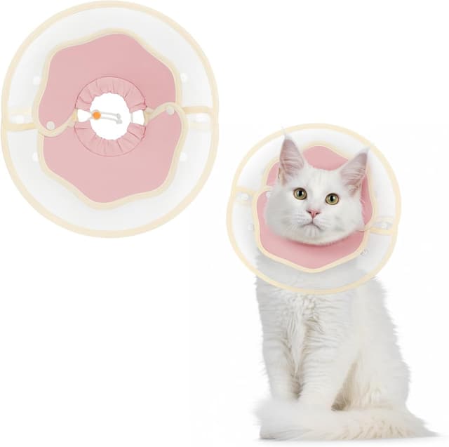 Imagen de Supet Soft Cat Cone Collar 2-in-1 Waterproof en OfertitasTOP