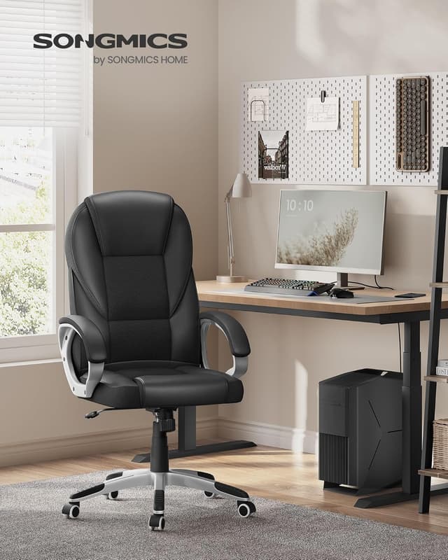 Detalle 2 de SONGMICS OBG22BUK Executive Office Chair 150 kg