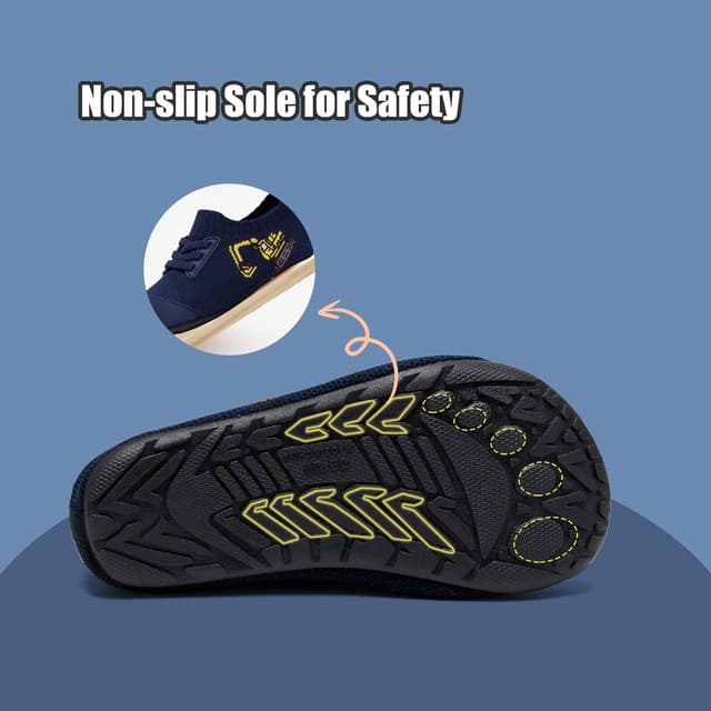 Detalle de IceUnicorn Kinder-Hausschuhe: atmungsaktive, leichte und rutschfeste Slipper für Jungen & Mädchen