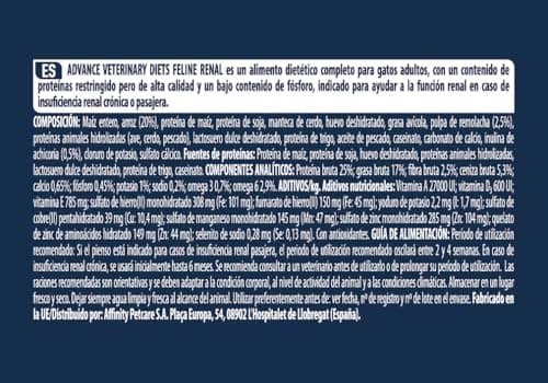 Thumbnail 4 de Affinity ADVANCE Veterinary Diets Renal Failure
