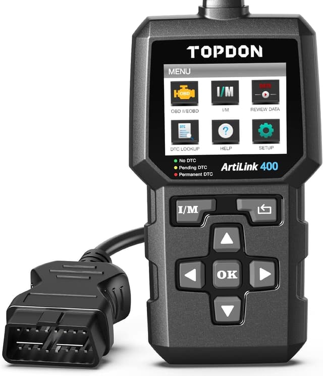 Detalle de TOPDON AL400-E OBD2 Scanner for Engine Diagnostics