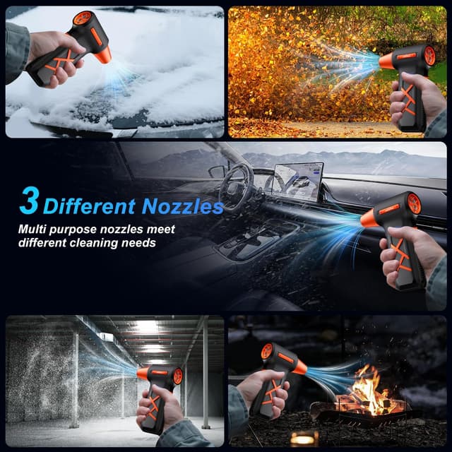 Thumbnail 4 de WHATOOK Electric Compressed Air Duster 250000 RPM