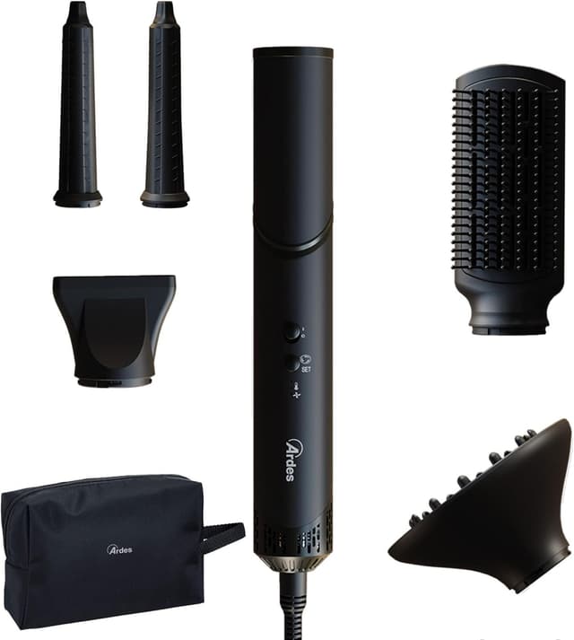 Detalle de Ardes ESTYLIA asciugacapelli e modellatore 5 in 1 con motore digitale 110.000 rpm e tecnologia Coanda