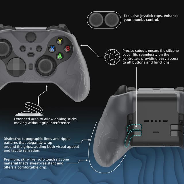 Detalle 2 de Xbox Elite Silicone cover with for grip