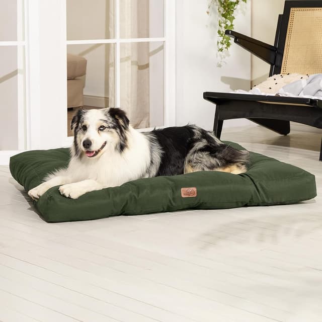 Thumbnail 6 de Bedsure Washable Dog Bed Extra Large (111x89x9cm) – Oxford Fabric XL Crate Mattress in Green