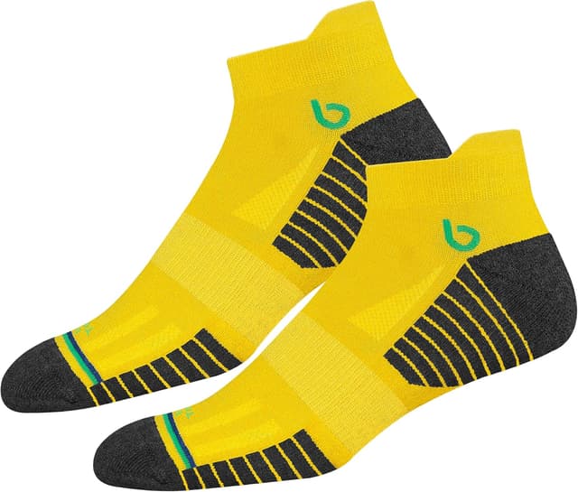 Detalle 2 de BAMBOS Sneaker Socken Ultraweich aus Bambus (Kurz) – 3/6 Paar für Herren & Damen