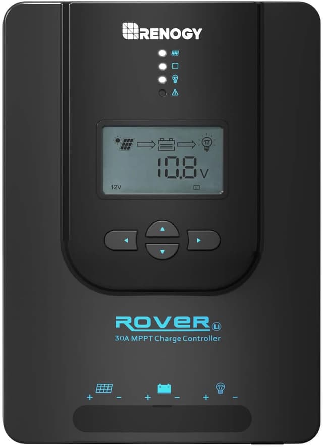 Detalle de Renogy Rover 30A MPPT Charge Controller ⛵