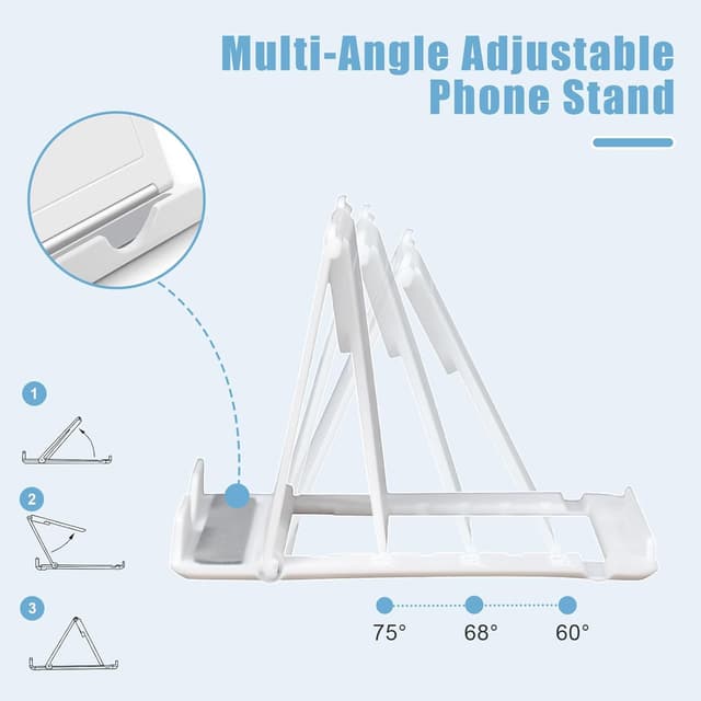 Thumbnail 6 de Elezeal 360° Rotating Pen & Makeup Brush Holder with 6 Slots and Anti-slip Base