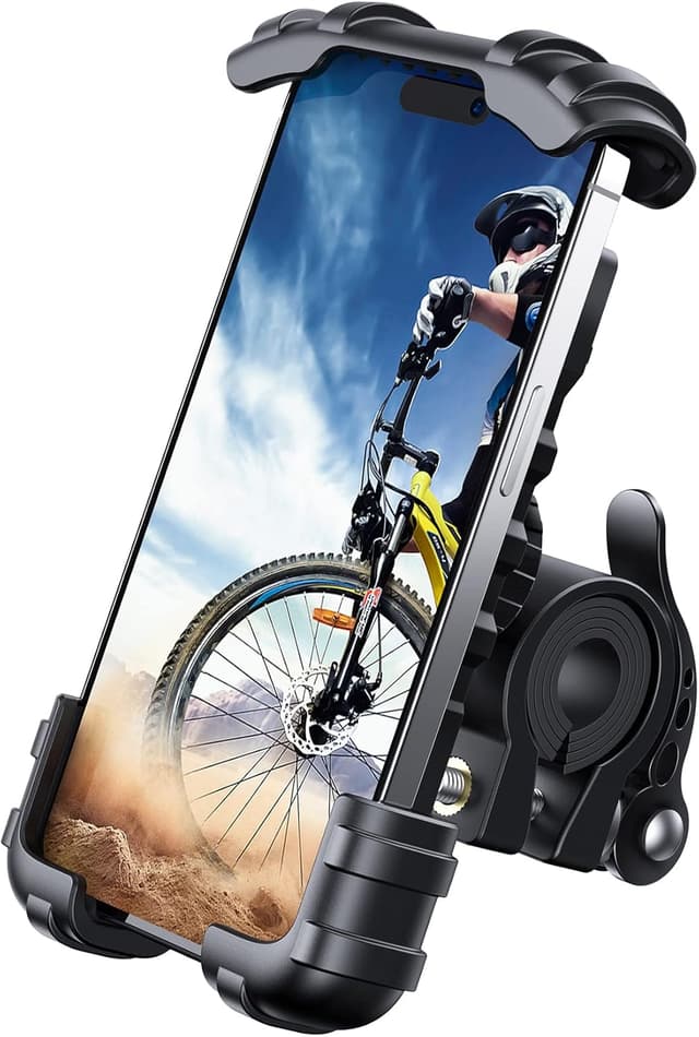 Detalle de Lamicall Supporto Telefono per Bicicletta e Motociclo universale per smartphone 4,7–6,8