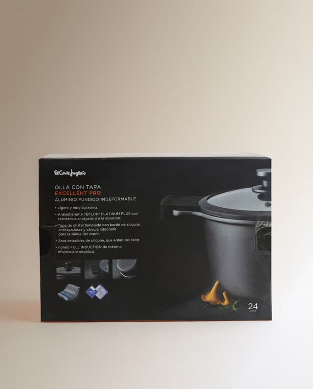Thumbnail 4 de El Corte Inglés Excellent Pro Olla de aluminio fundido 🍲