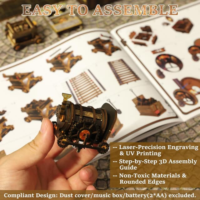 Thumbnail 5 de CRIOLPO Book Nook Kit DIY Miniaturhaus