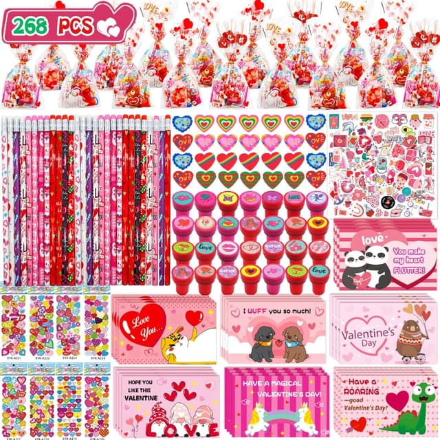 Detalle de Phaorui 260pcs Valentine Gifts for Kids