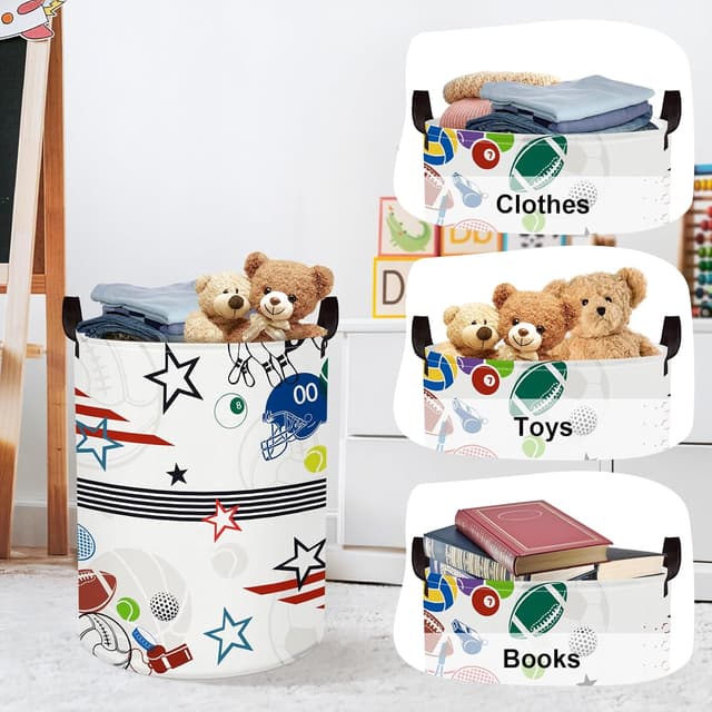 Thumbnail 4 de HUUMONSS Sports Balls Laundry Hamper 63L