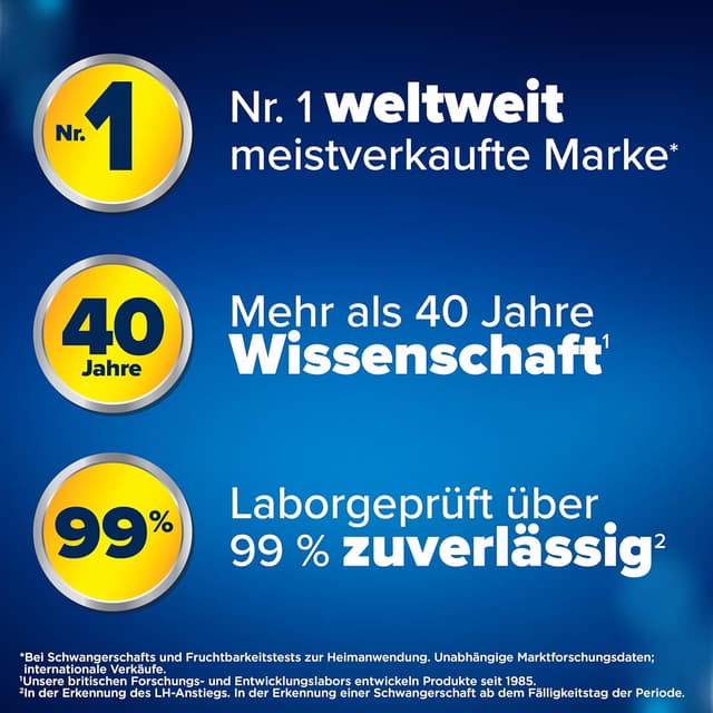 Thumbnail 5 de Clearblue 33 Tests Kinderwunsch Fertilitätsmonitor 33 Tests