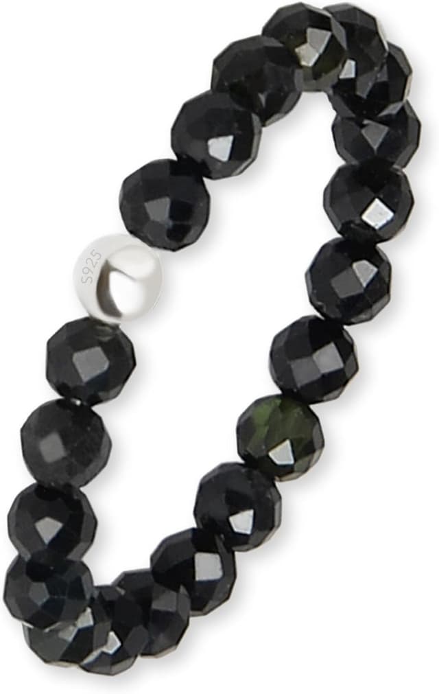 Detalle de GD GOOD.designs Anillo antiestrés cuentas naturales