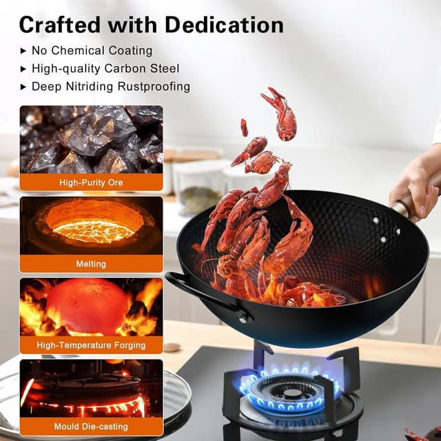 Thumbnail 6 de Jobin Wok antiadhésif 33 cm