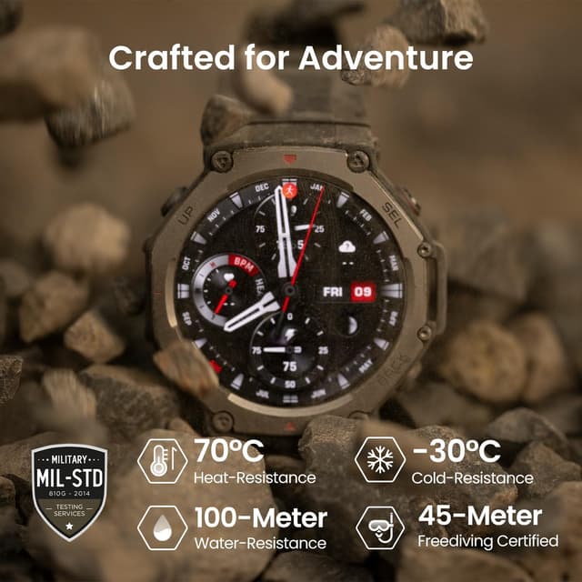 Thumbnail 5 de Amazfit T-Rex 3 Outdoor Smartwatch 48mm