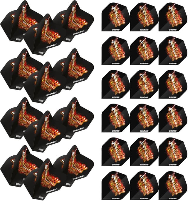 Thumbnail 6 de WINMAU Rock Legends Dart Flights 100μm pack