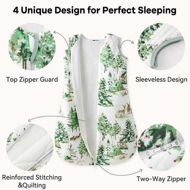 Thumbnail 2 de Unnivoll Schlafsack Baby 78 cm 1,5 TOG