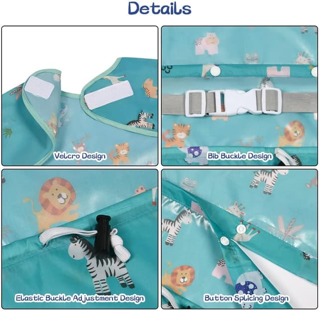 Thumbnail 3 de Vicloon Bavaglino Neonato 6 mesi-3 anni