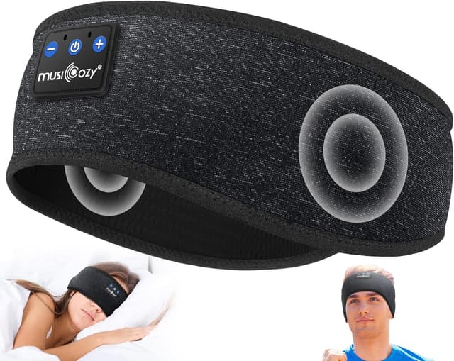 Detalle de MUSICOZY Sleep Headphones Bluetooth 5.4 Headband