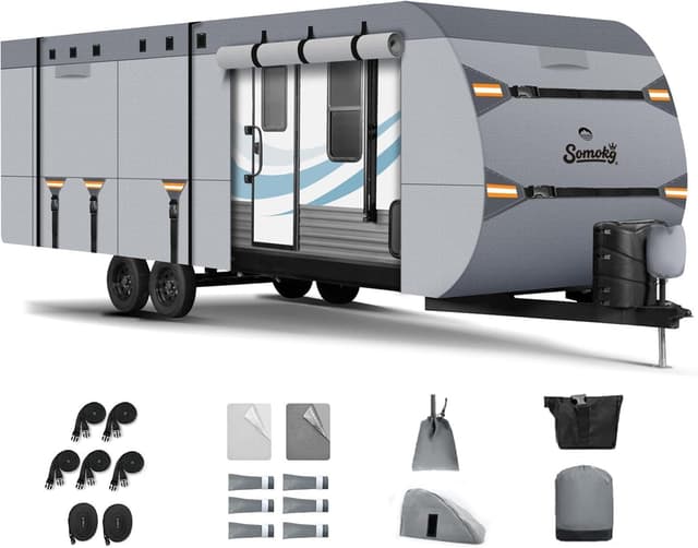 Imagen de Upgrade 7-Layer RV Cover 20-22 ft 🚐 en OfertitasTOP