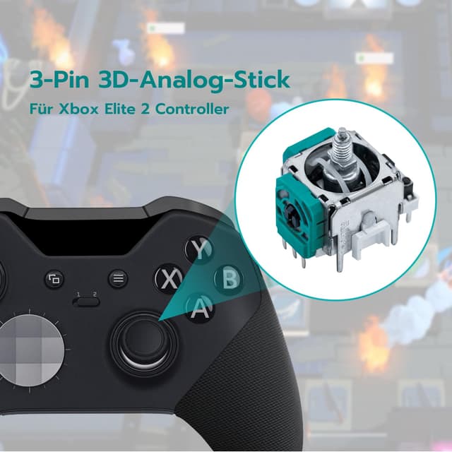 Detalle 2 de Mcbazel Analog Stick Ersatz Xbox Elite 2