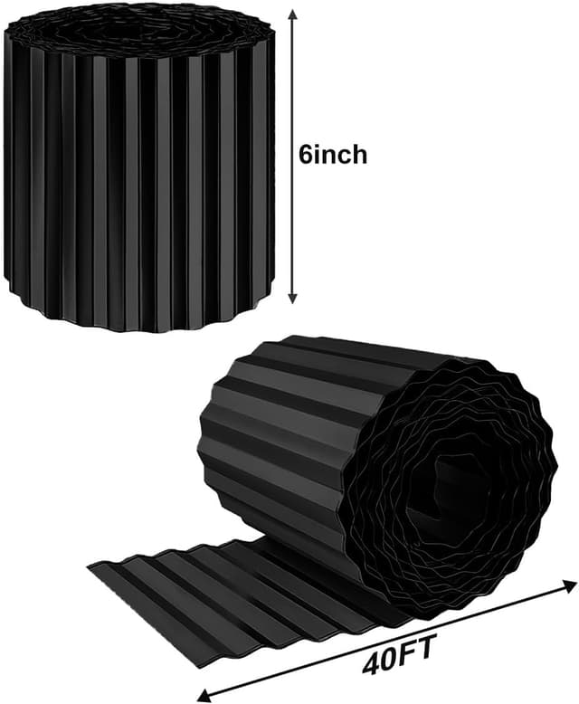 Detalle 2 de shsyue 6 IN x 40 FT Metal Lawn Edging Border
