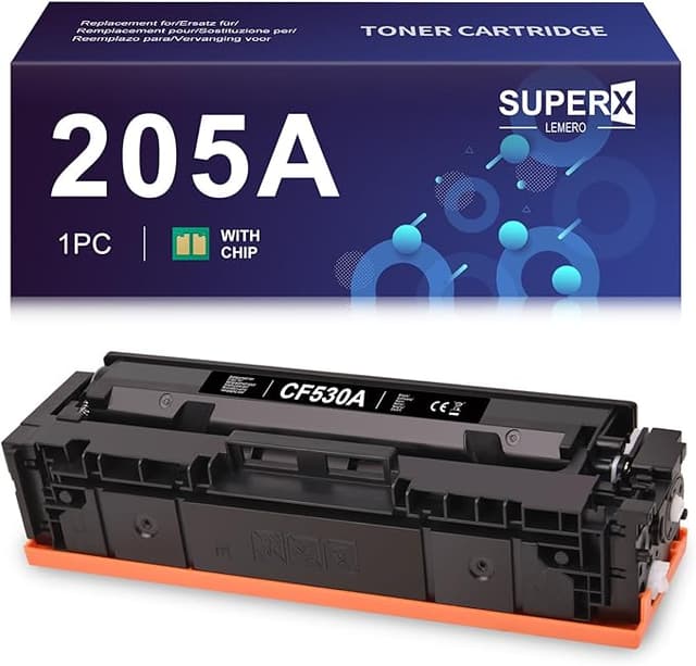 Detalle de LEMERO SUPERX CF530A Cartucho de Tóner Compatible HP 205A