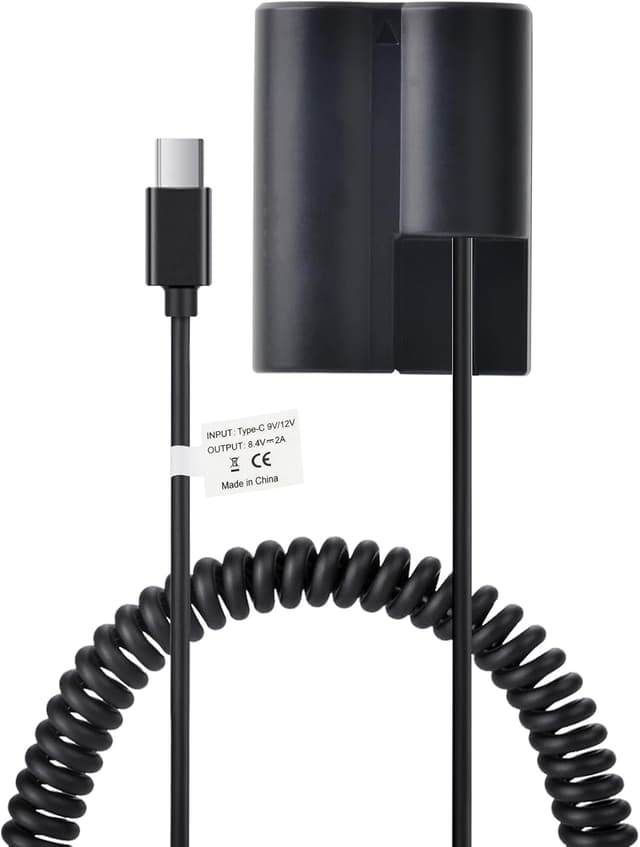 Detalle de TAVT USB Type-C PD NP-W235 dummy battery