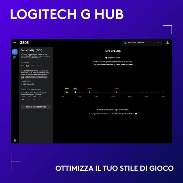 Thumbnail 4 de Logitech G305 LIGHTSPEED mouse gaming 12.000 DPI
