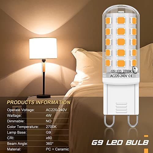 Detalle 2 de Auting G9 LED 4 W 2700 K