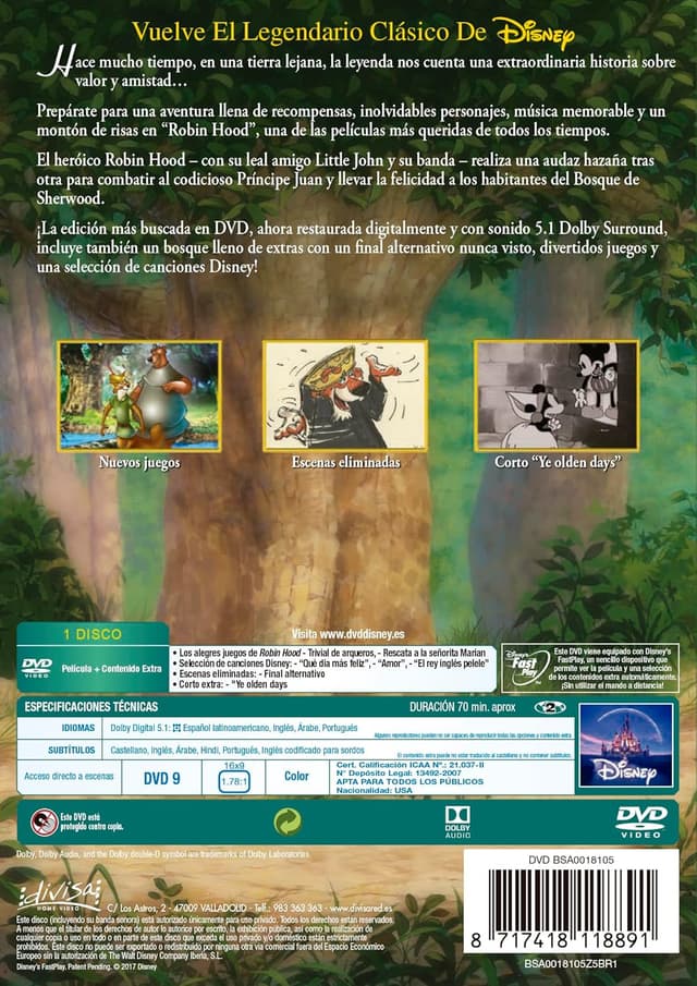 Thumbnail 1 de Divisa HV Robin Hood Edición especial