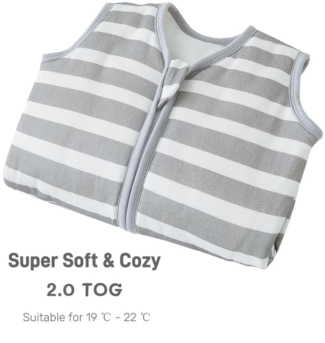 Detalle 2 de Chilsuessy Baby Schlafsack 2,5 Tog 84 cm