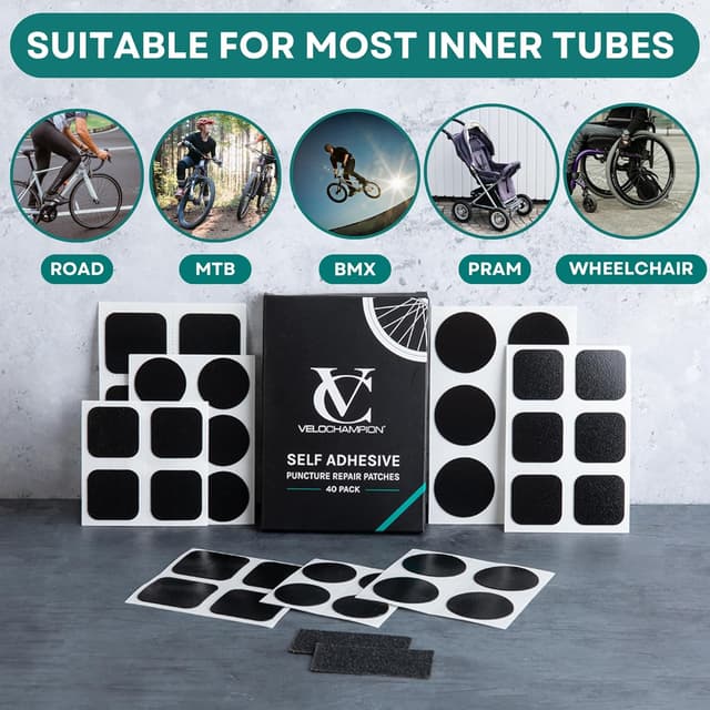 Thumbnail 5 de VeloChampion Kit riparazione forature per bici