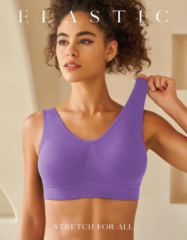 Detalle 1 de Super Comfort Bra sports bra, removable pads