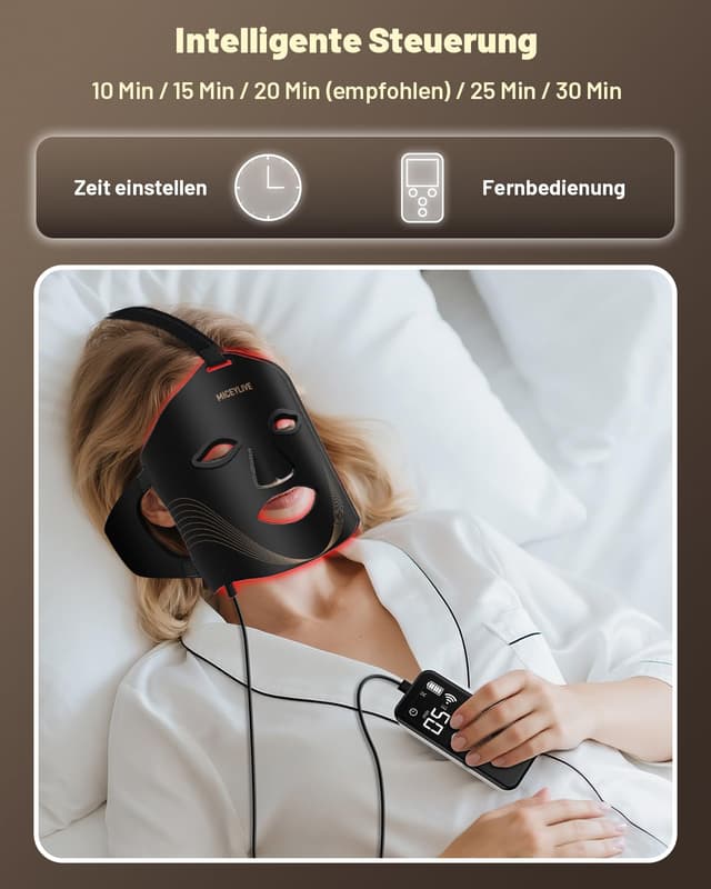 Thumbnail 4 de MICEYLIVE LED-Gesichtsmaske 400 LEDs