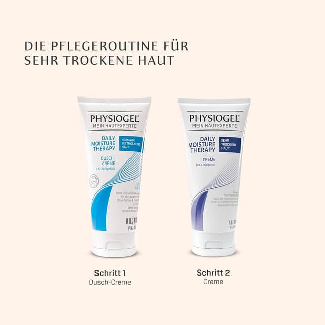 Detalle de PHYSIOGEL Daily Moisture Therapy Creme für sehr trockene Haut (Gesichts- und Körpercreme) 200 ml